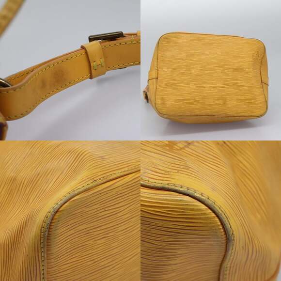 LOUIS VUITTON Epi Petit Noe Shoulder Bag Yellow M44109 - Picture 10 of 13
